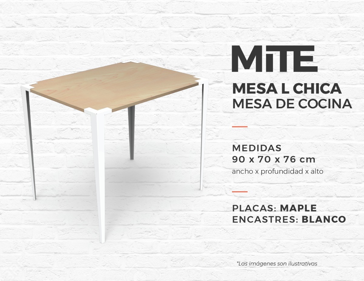 Mesa De Cocina Chica Para Armar | Mite - $ 2.400,00 en Mercado Libre Mesa De Cocina Chica Para Armar | Mite - $ 2.400,00 en Mercado Libre