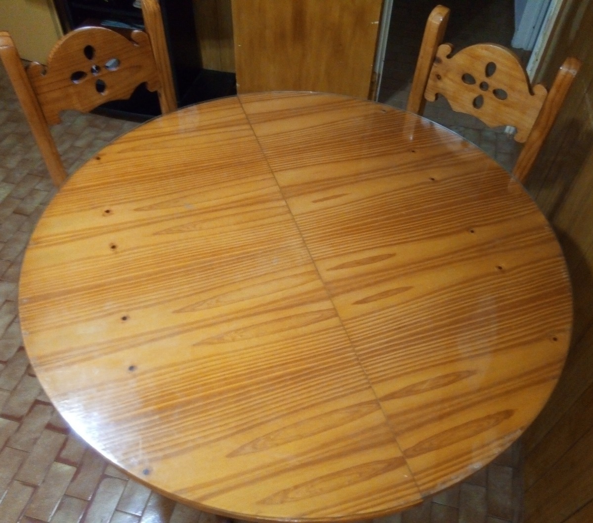 Mesa De Cocina ,comedor Con Sillas Madera Extensible Vidrios ... Mesa De Cocina ,comedor Con Sillas Madera Extensible Vidrios ...