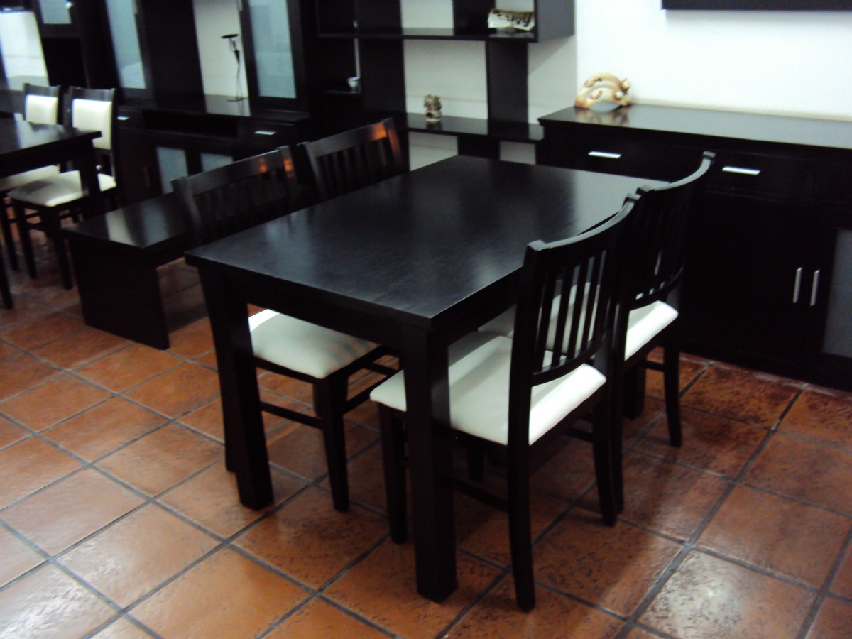 Mesa De Comedor 130x80cm Wengue - $ 9.096,44 en Mercado Libre Mesa De Comedor 130x80cm Wengue - $ 9.096,44 en Mercado Libre