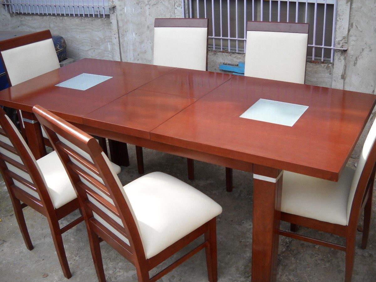 Mesa De Comedor Extensible De 160mts A 200mts + 6 Sillas - $ 28.900 ... Mesa De Comedor Extensible De 160mts A 200mts + 6 Sillas - $ 28.900 ...