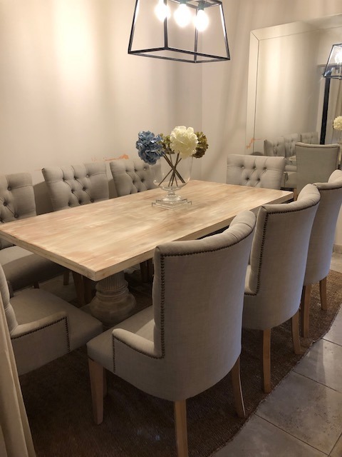 Mesa De Comedor Maciza Con 8 Sillas - Combo Liquidacion - $ 74.000 ... Mesa De Comedor Maciza Con 8 Sillas - Combo Liquidacion - $ 74.000 ...