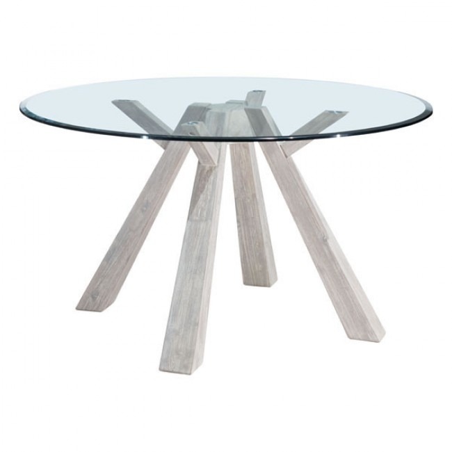 Mesa De Comedor Modelo Beaumont Cristal Redonda - Acacia ... Mesa De Comedor Modelo Beaumont Cristal Redonda - Acacia ...