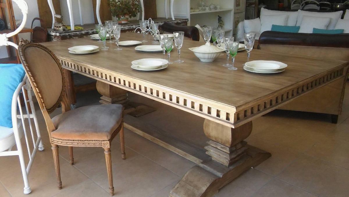 Mesa De Comedor Rh Restoration A Medida Las Mejores !! - $ 42.000,00 ... Mesa De Comedor Rh Restoration A Medida Las Mejores !! - $ 42.000,00 ...