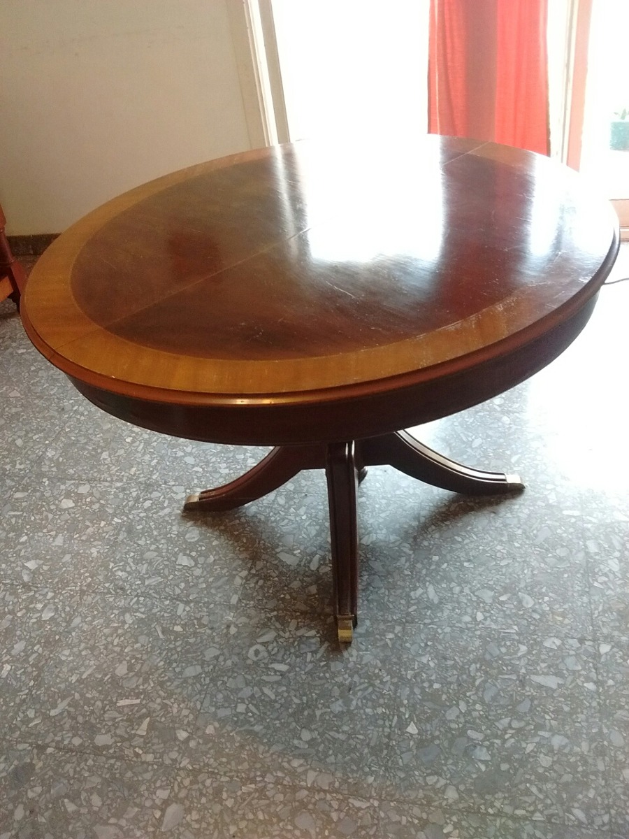 Mesa De Estilo Comedor Antigua Madera Redonda/ovalada - $ 9.260,00 ... Mesa De Estilo Comedor Antigua Madera Redonda/ovalada - $ 9.260,00 ...