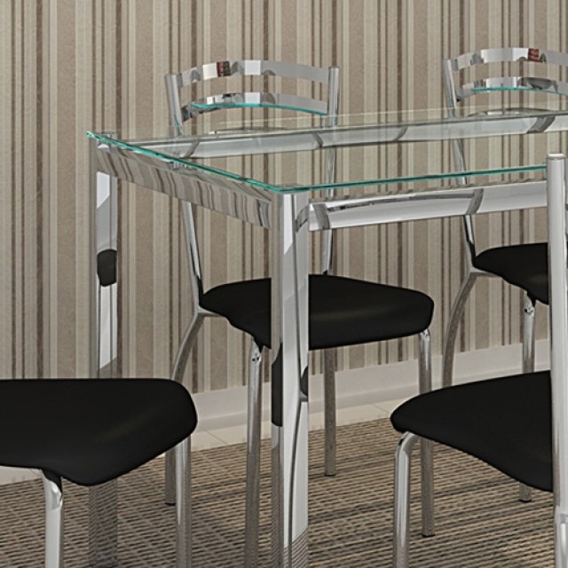 Mesa De Jantar Em Aço Inox R$ 790,00 em Mercado Livre Adesivo De Parede Nome ~ Mesa De Jantar Em Aço Inox R$ 790,00 em Mercado Livre