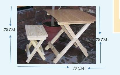 Mesa De Madera Plegable Para Comedor - $ 750.00 en Mercado Libre Mesa De Madera Plegable Para Comedor - $ 750.00 en Mercado Libre