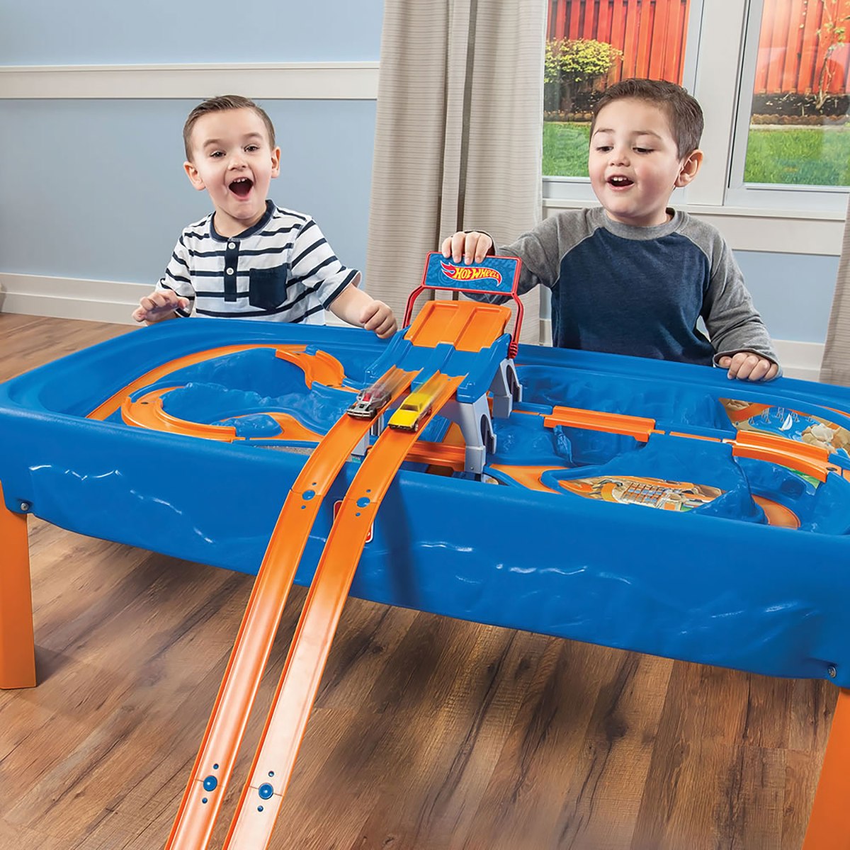 mesa pista hot wheels