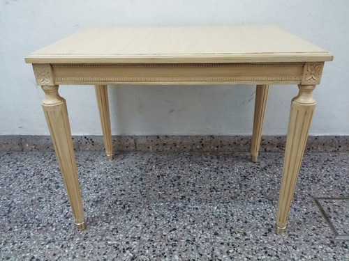 Mesa de sala ratona estilo luis xvi comedor living sala 3.850 ...