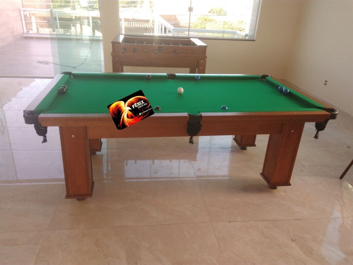 Tamanho De Mesa De Sinuca Mesa De Sinuca Profissional - R$ 1.790,00 em Mercado Livre