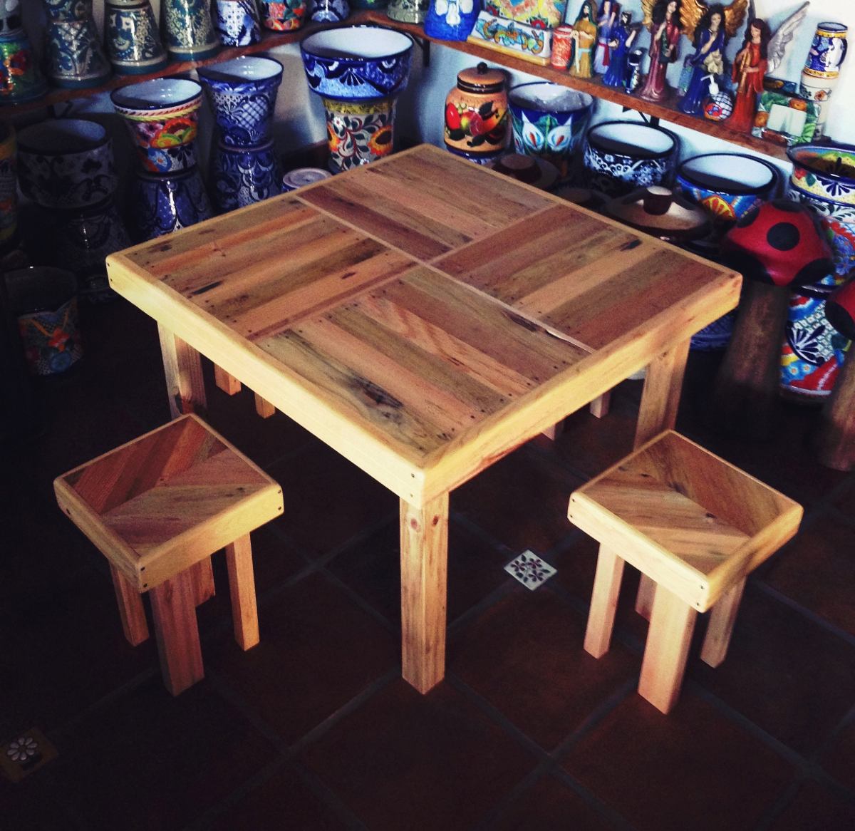 Mesa De Tarima Madera Reciclada $ 2,50000 en Mercado Libre Mesa De Tarima Madera Reciclada $ 2,50000 en Mercado Libre