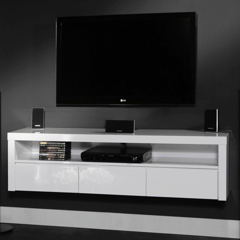 Mesa de televisión moderna flotante ref atyla 659.900 en ...