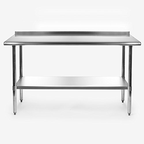 Mesa De Trabajo De Cocina Comercial De Acero Inoxidable Gri ... Mesa De Trabajo De Cocina Comercial De Acero Inoxidable Gri ...