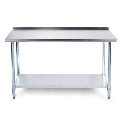 Mesa De Trabajo Utilitaria De Cocina De Acero Inoxidable Ca ... Mesa De Trabajo Utilitaria De Cocina De Acero Inoxidable Ca ...