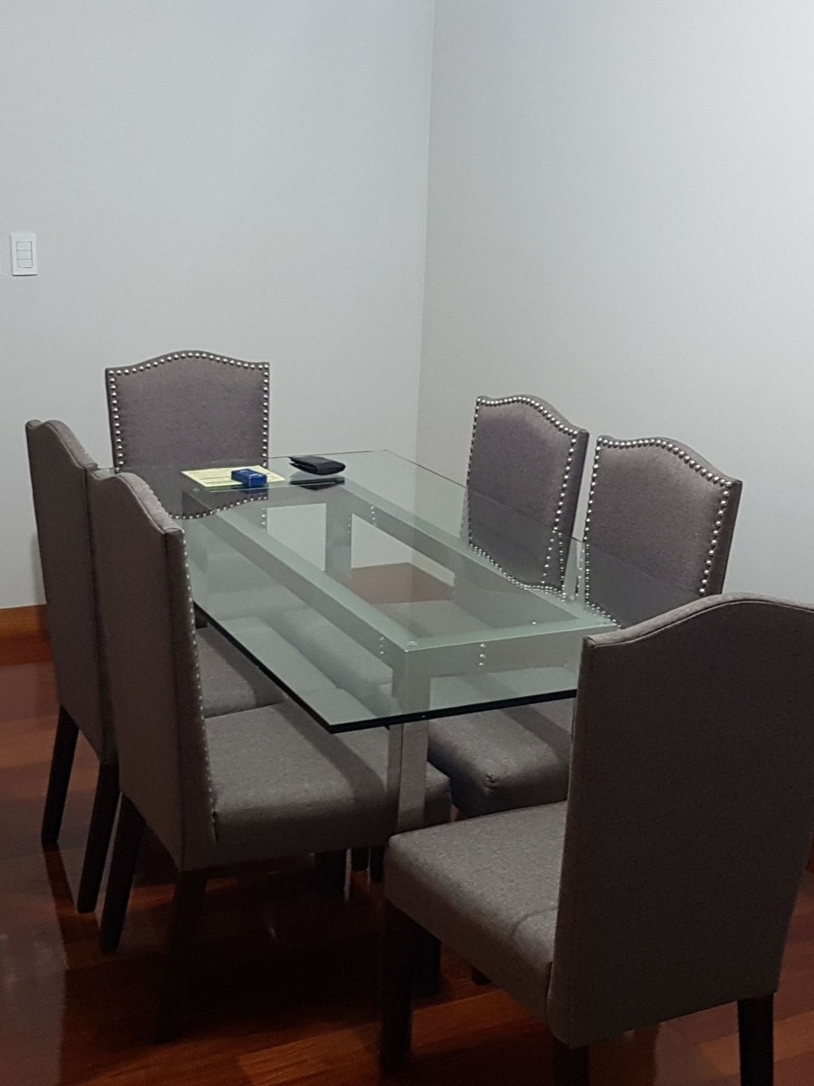 Mesa De Vidrio Para Comedor Con Soporte De Acero - S/ 2.000,00 en ... Mesa De Vidrio Para Comedor Con Soporte De Acero - S/ 2.000,00 en ...