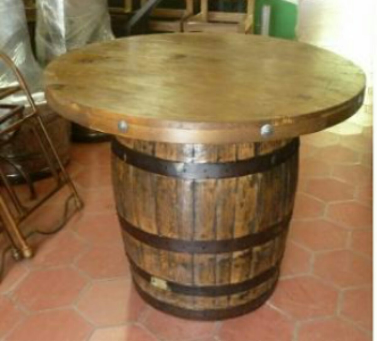 Barriles de madera para mesas Barriles de madera para mesas