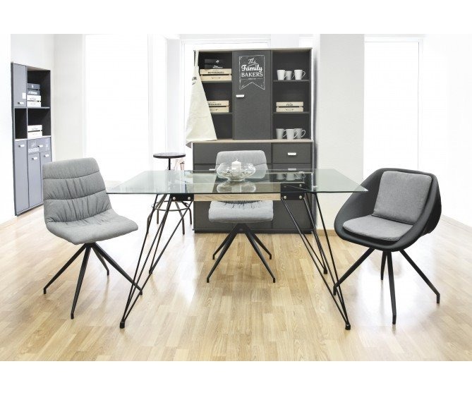 Mesa Eames De Cristal Comedor Moderno Minimalista Vintage ... Mesa Eames De Cristal Comedor Moderno Minimalista Vintage ...
