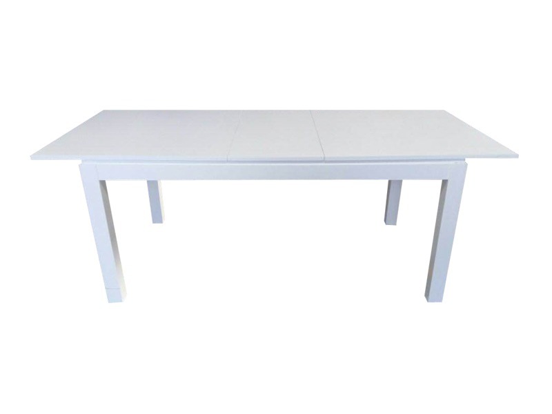 Mesa Extensible Blanca Asia Laqueada 160 A 2 M Para Comedor ... Mesa Extensible Blanca Asia Laqueada 160 A 2 M Para Comedor ...