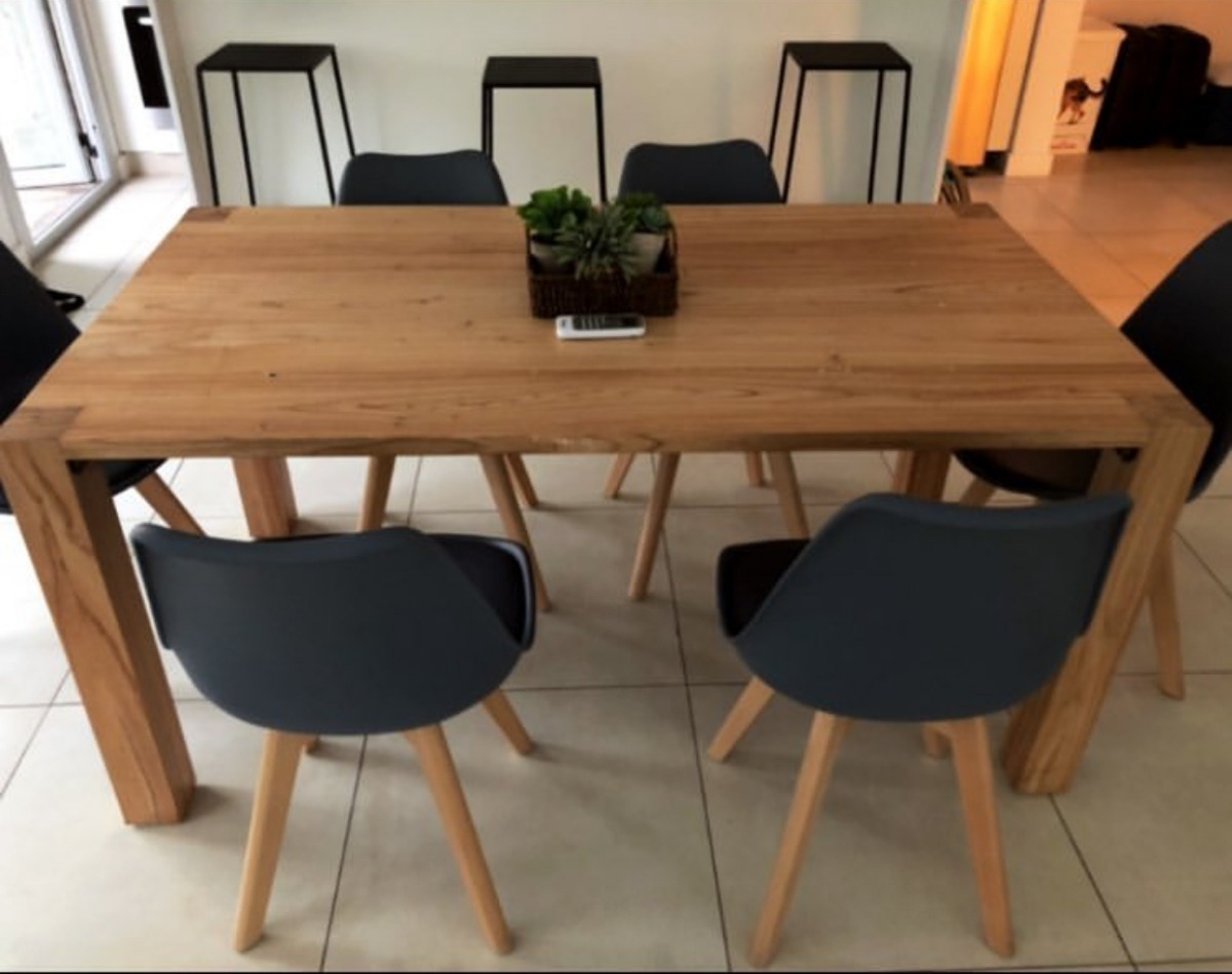Mesa Grande Comedor Hook Madera Paraiso Diseño Moderno - $ 7.000,00 ... Mesa Grande Comedor Hook Madera Paraiso Diseño Moderno - $ 7.000,00 ...