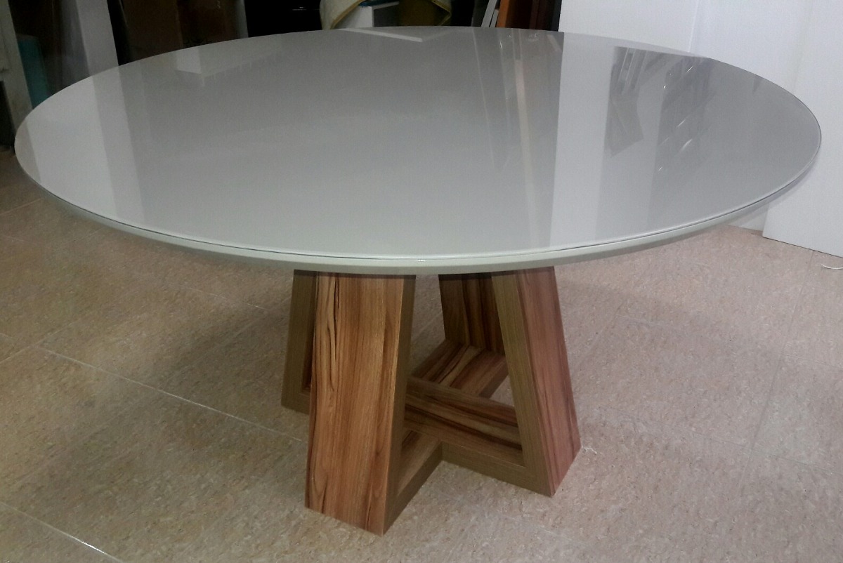 Mesa Jantar Redonda Design, Madeira Laca 1,40 X 1,40 Nova R$ 2 880,00 em Mercado Livre Artesanato Garrafa Pet Para Pascoa ~ Mesa Jantar Redonda Design, Madeira Laca 1,40 X 1,40 Nova R$ 2 880,00 em Mercado Livre