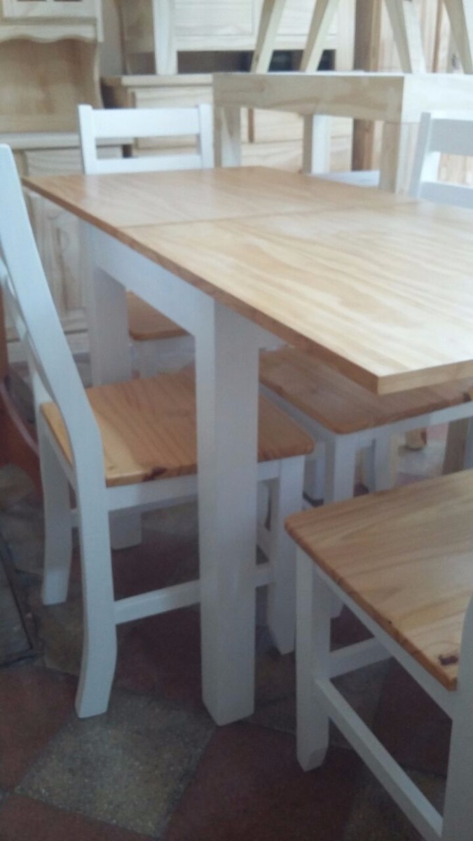Mesa Libro 80x40 +4 Sillas Comedor Extensible Plegable Color ... Mesa Libro 80x40 +4 Sillas Comedor Extensible Plegable Color ...