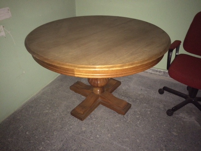 Mesa Madera Redonda De Comedor Extensible + 6 Sillas - $ 16.000,00 ... Mesa Madera Redonda De Comedor Extensible + 6 Sillas - $ 16.000,00 ...