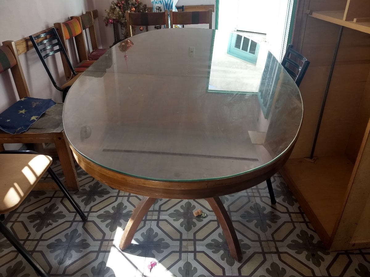 Mesa Ovalada Comedor Con Vidrio Liquido Hoy!! - $ 3.500,00 en ... Mesa Ovalada Comedor Con Vidrio Liquido Hoy!! - $ 3.500,00 en ...