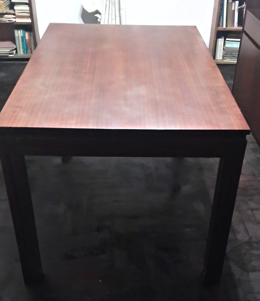 Mesa Para Comedor De Madera Extensible Color Cedro Usada - $ 1.500 ... Mesa Para Comedor De Madera Extensible Color Cedro Usada - $ 1.500 ...