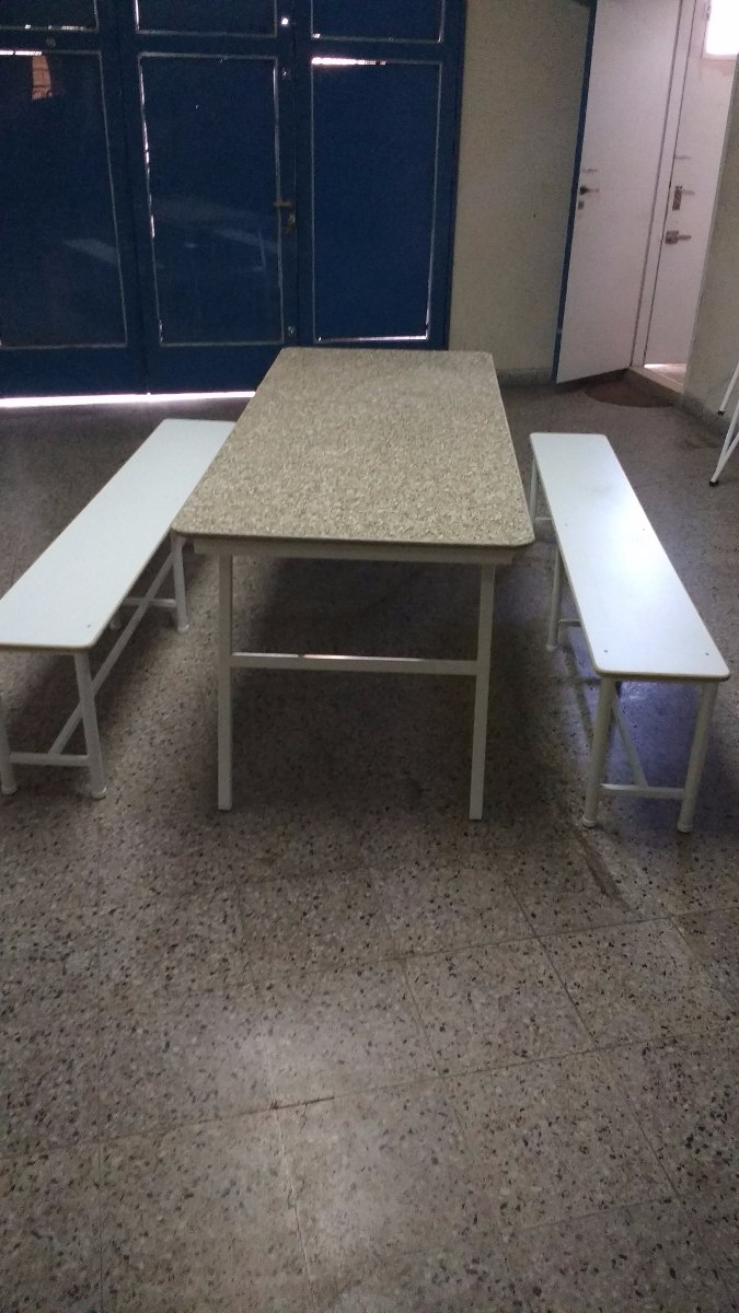Mesa Bancos Con Comedor Dos Plegable Escolar Fijos uFTJl1c3K5