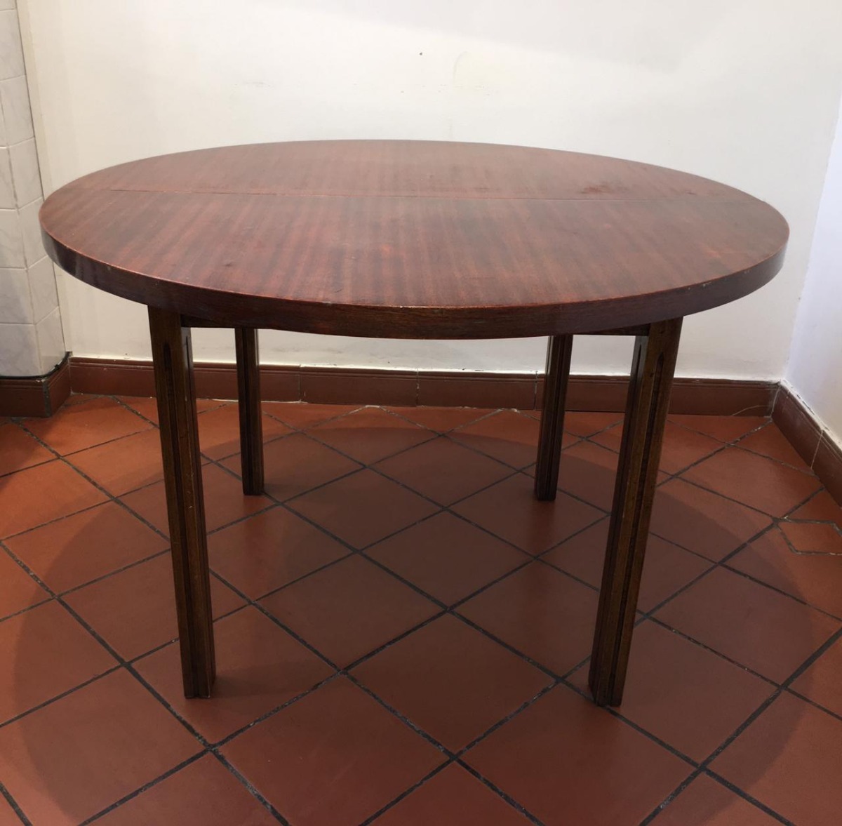 Mesa Redonda De Comedor Extensible 119x159,5 - $ 5.000,00 en Mercado ... Mesa Redonda De Comedor Extensible 119x159,5 - $ 5.000,00 en Mercado ...