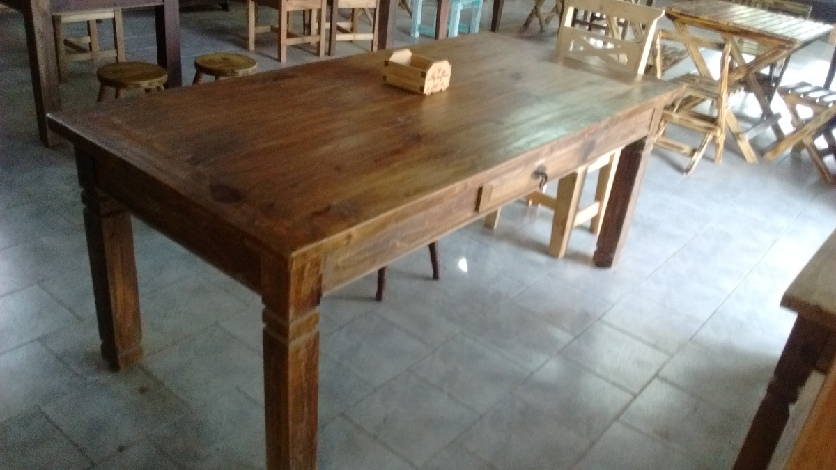 Mesa R Stica De Churrasco 80 X 2 M Madeira De Pinus Pr R 690 00 -> Como Fazer Aparador De Madeira Retangular Rustica Mesa R Stica De Churrasco 80 X 2 M Madeira De Pinus Pr R 690 00 -> Como Fazer Aparador De Madeira Retangular Rustica