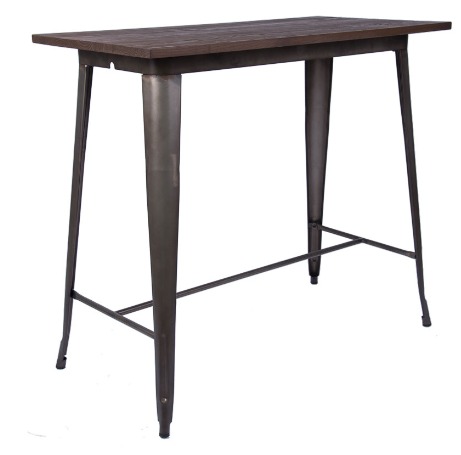 Mesa Tolix Madera Industrial Barra Cocina Desayunador - $ 15.990,00 ... Mesa Tolix Madera Industrial Barra Cocina Desayunador - $ 15.990,00 ...