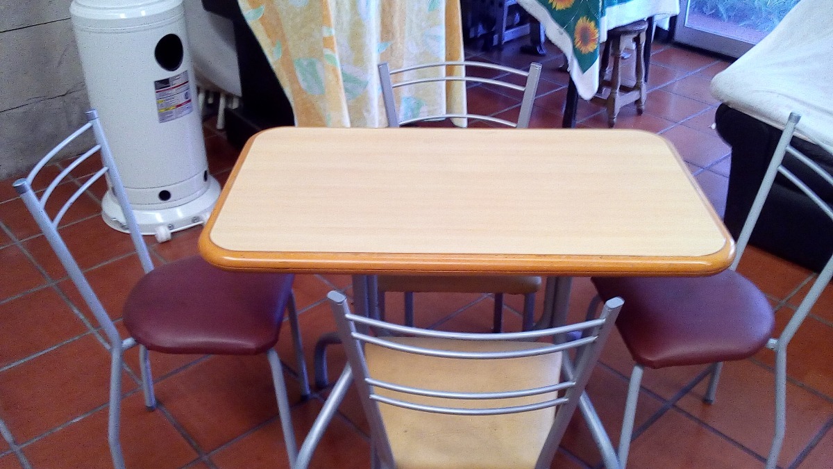 Mesa Y 4 Sillas De Comedor Economicas - $ 2.100,00 en Mercado Libre Mesa Y 4 Sillas De Comedor Economicas - $ 2.100,00 en Mercado Libre