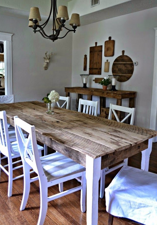 Mesas comedor rústicas vintage sustentable atu medida 8 pers ...