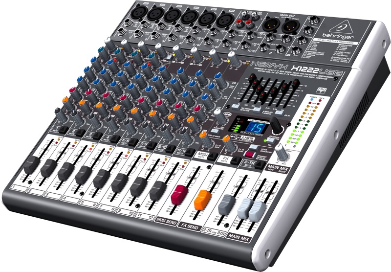 Mezcladora 16 Entradas X1222usb Behringer Interface Usb