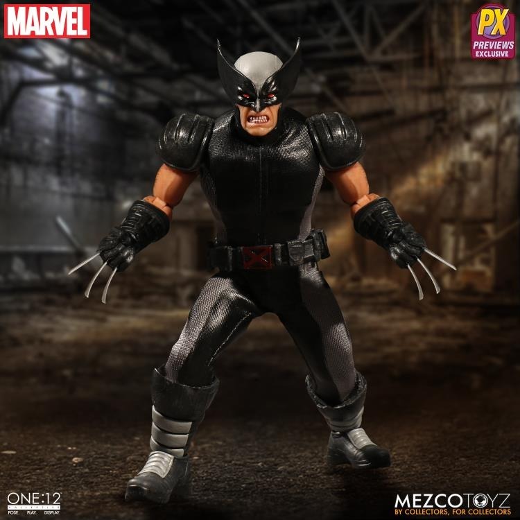 Marvel X-Force Wolverine Action Figure Mezco Toys One:12 Collective