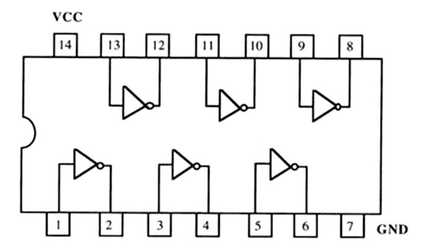 Mgsystem 2x Ic 74ls04 Sn74ls04n 7404 6 Inversor Arduino - U$S 1,20 ...