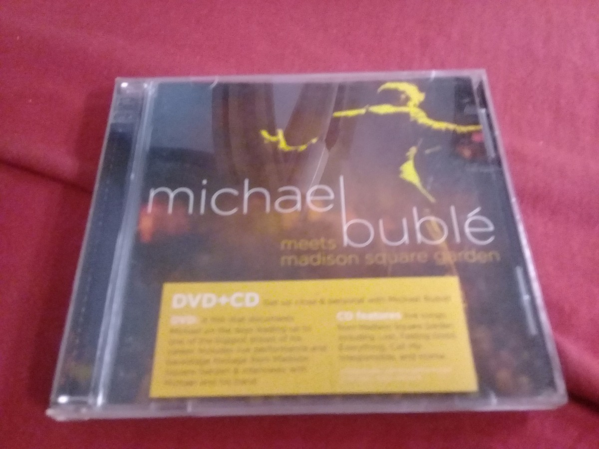 Michael Buble Meets Madison Square Garden Cd Dvd Promo 500