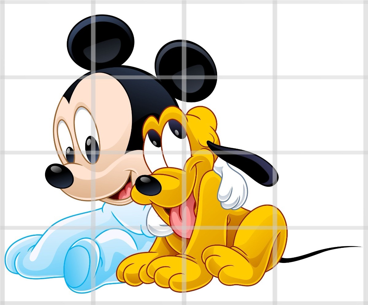 Mickey Minnie Baby Vetor Imagens Pluto Donald Margarida ...