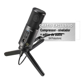 Microfone Condensador Audio Technica Atr 2500 Usb Profissio.