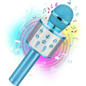 Micrófono Bluetooth Portátil Inalámbrico Karaoke Recargable