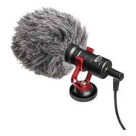 Microfono Boom Boya By-mm1 Para Camara Dslr - Celular - Pc