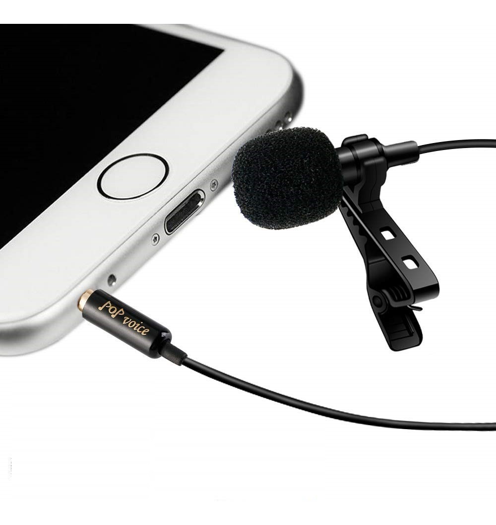 Microfono corbatero para celular