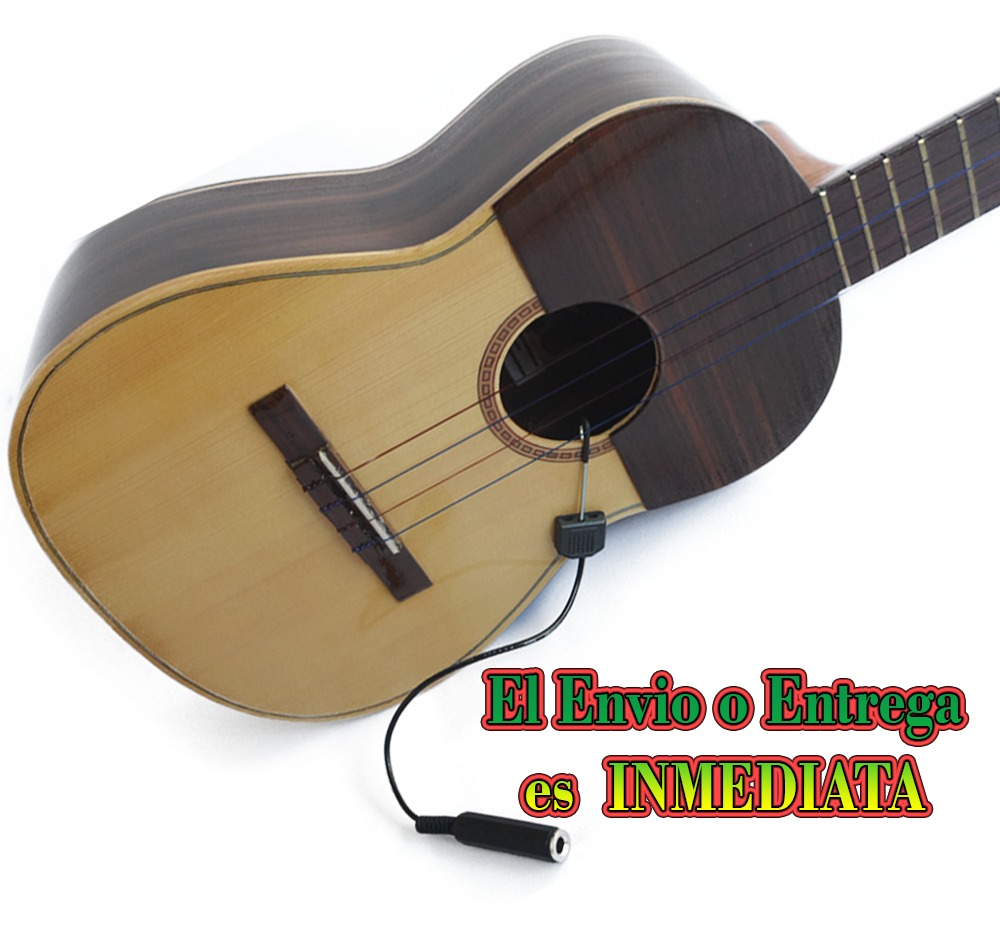 Micrófono De Contacto O Chapa Para Guitarra Cuatro Y Arpa Bs 148