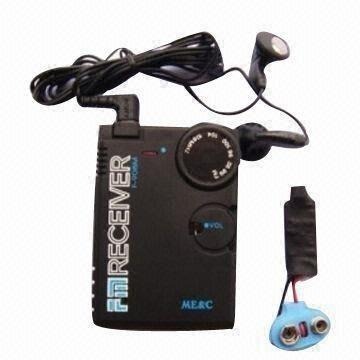 MICROFONO ESPIA INALAMBRICO UHF PROFESIONAL + RECEPTOR WALKIE TALKIE AUDIO HASTA 1KM