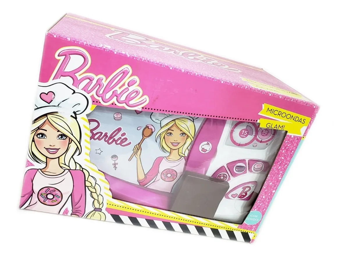 microondas barbie
