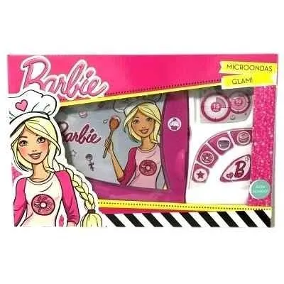 microondas barbie