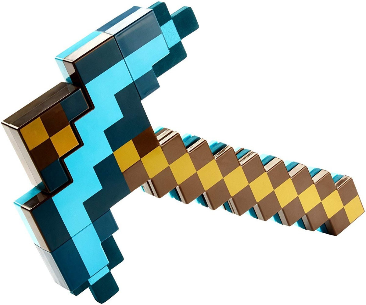 Minecraft Espada Y Pico Transformable Original 1,850