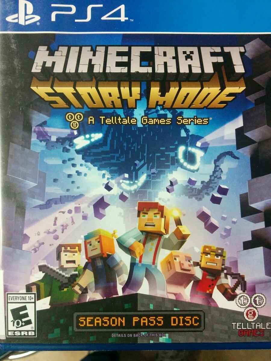 Minecraft Modo Historia Edicion Ps4 - $ 600.00 en Mercado 