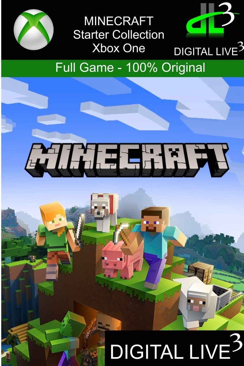 minecraft starter collection xbox one