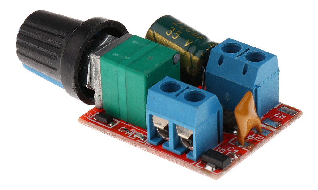 6 V ~ 28 V 3 A 80 W módulo de Controlador de Velocidad Motor PWM DC Perilla//Rocker Switch 1203BB//BKW